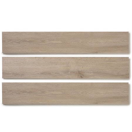 LUCIDA SURFACES LUCIDA SURFACES, PresCore Straw 6 in. x 36 in. 2mm 12MIL Glue Down Luxury Vinyl Planks (54 sq.ft per case), 36PK PC-1106